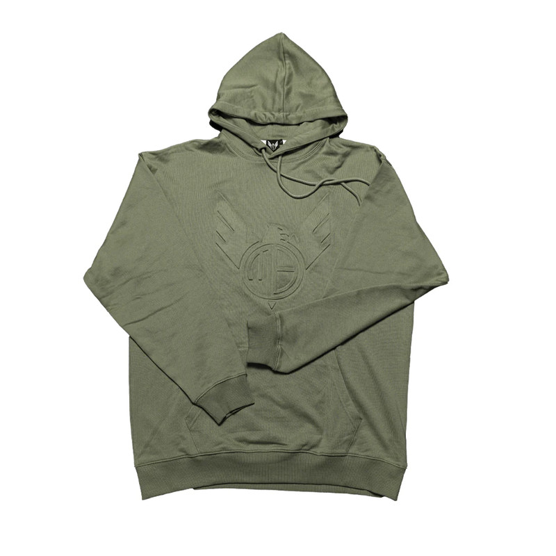 Gravity Classic Hoodie - Green - L - كنزة